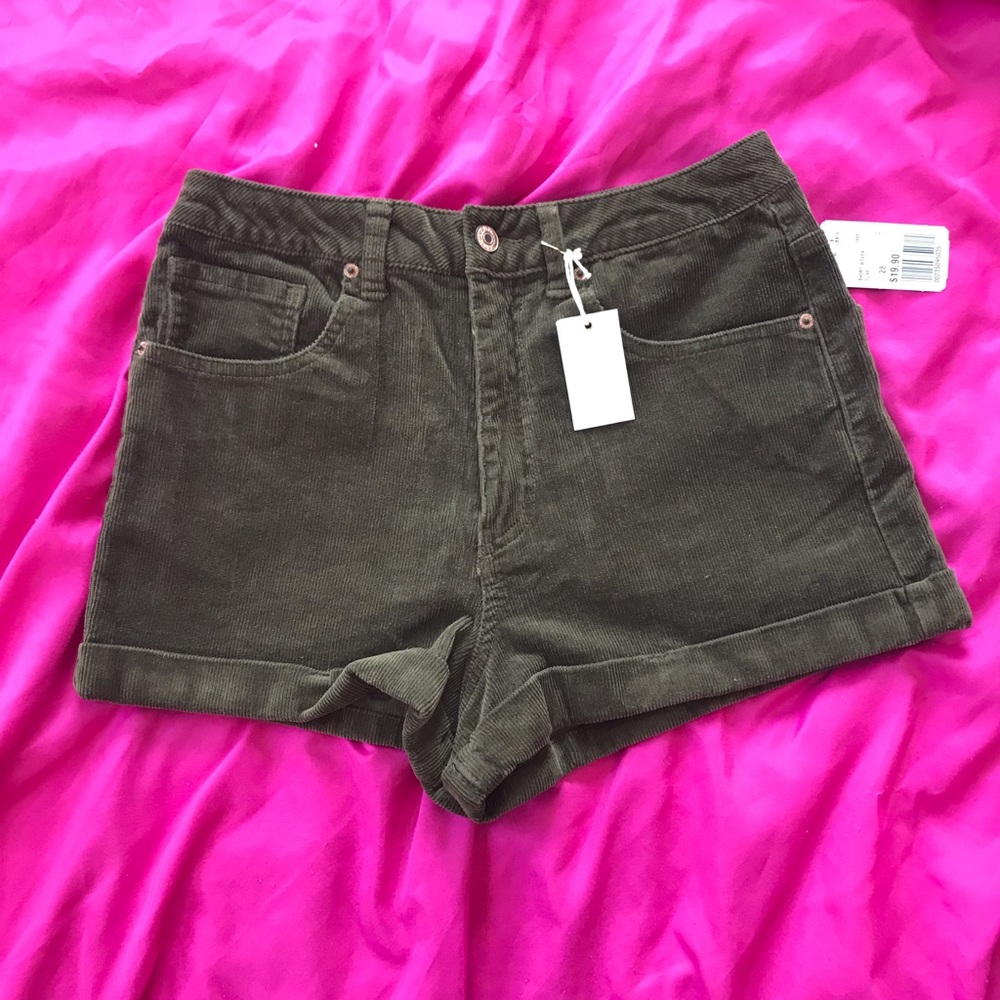 NWT forever 21 corduroy shorts